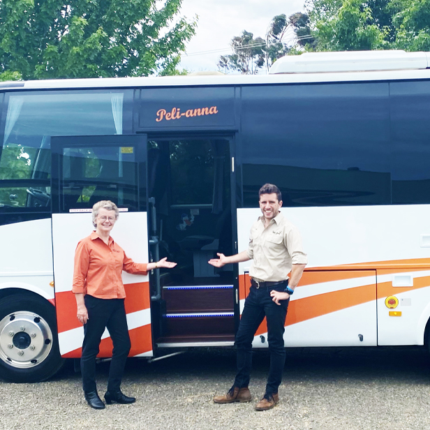 over 50 bus tours australia